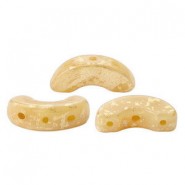Les perles par Puca® Arcos Perlen Opaque beige splash 13010/94401